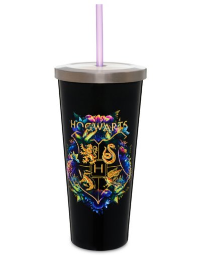 Hogwarts Crest Cup with Straw - 24 oz.