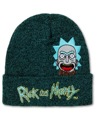 "Peekaboo Cuff Beanie Hat - Rick and Morty"