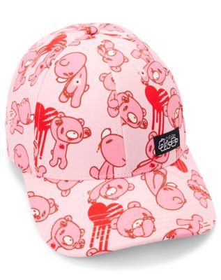 "Pink Gloomy Bear Snapback Hat"