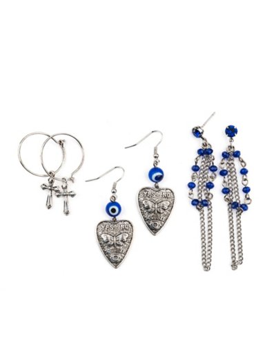 Multi-Pack Evil Eye Earring Set 3 Pack