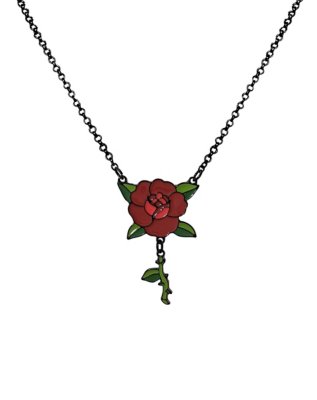 "Rose Thorn Necklace"