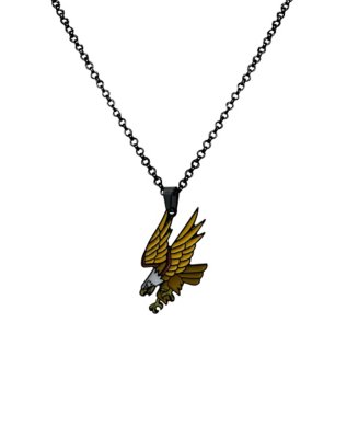 "Black Chain Eagle Necklace"