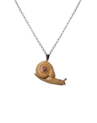 "Snail Chain Necklace"