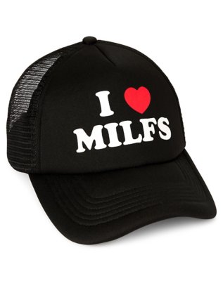 "I Heart Milfs Trucker Hat"