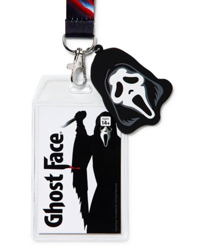 Ghost Face Lanyard