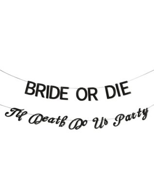 "Bride or Die Banners - 2 Pack"