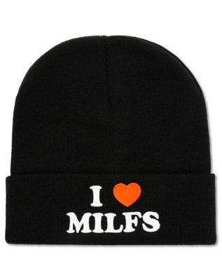 "I Heart MILFS Cuff Beanie Hat - Danny Duncan"