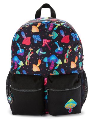 "Trippy Mushroom All Over Print Backpack"