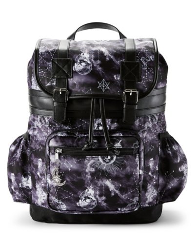 Smoky Celestial Sun and Skull Rucksack Backpack