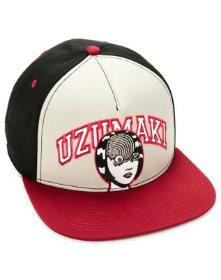 "Uzumaki Collegiate Scar Snapback Hat - Junji Ito"