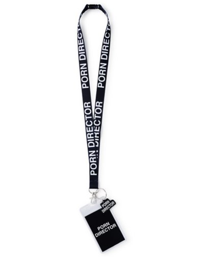 Porn Director Lanyard