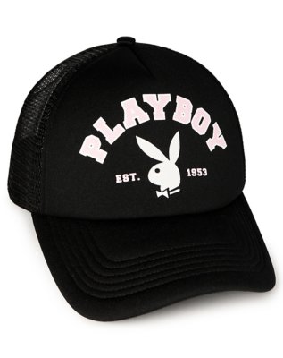 "Playboy Black Badge Trucker Hat"