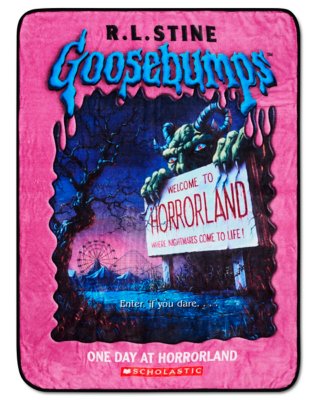 "Goosebumps Horrorland Fleece Blanket"