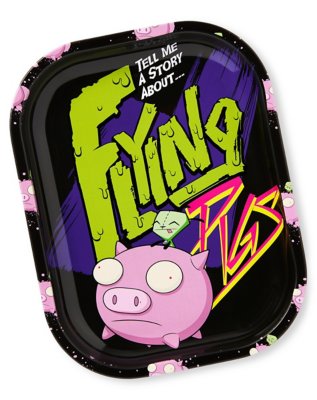 "Flying Pigs Tray - Invader Zim"