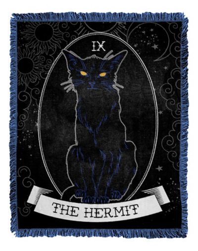 The Hermit Cat Tapestry