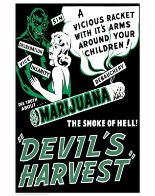 "Devil's Harvest Poster"