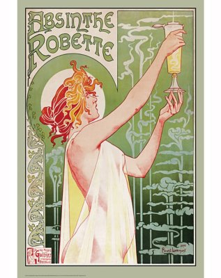 "Absinthe Robette Poster"
