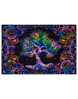 "Trippy Tree of Life Tapestry"