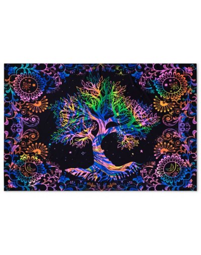 Trippy Tree of Life Tapestry