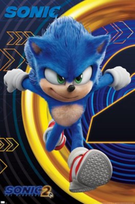 "Sonic the Hedgehog 2 Poster"