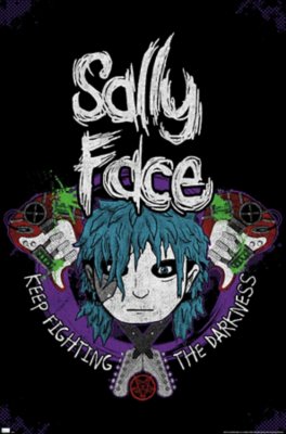 "Sally Face Guitars Poster"