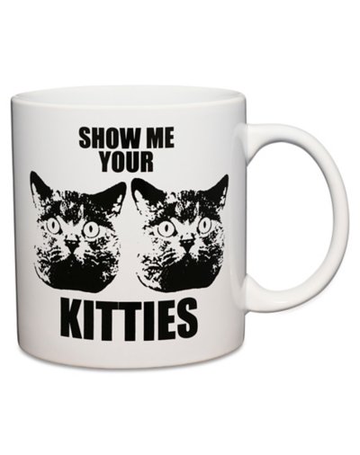 Show Me Your Kitties Coffee Mug - 22 oz.