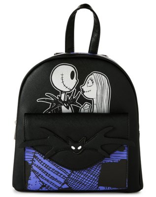 "Jack Skellington and Sally Bat Mini Backpack - The Nightmare Before Ch"