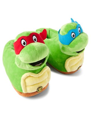 "Teenage Mutant Ninja Turtles Mismatched Slippers"