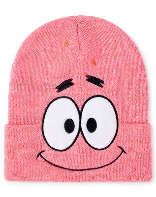 "Patrick Star Face Beanie Hat - Spongebob Squarepants"