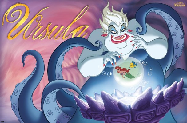 "Ursula Poster - The Little Mermaid"