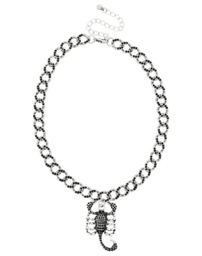 CZ Scorpion Chain Necklace