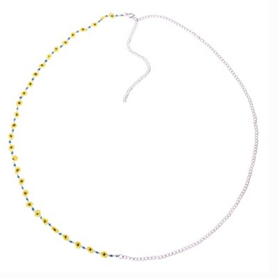 Dainty Sunflower Waist Chain