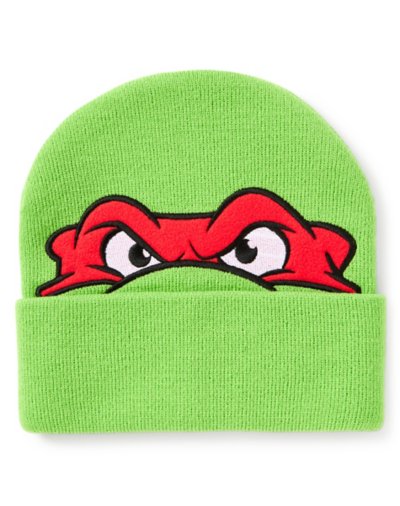 "Raphael Face Beanie Hat - Teenage Mutant Ninja Turtles"