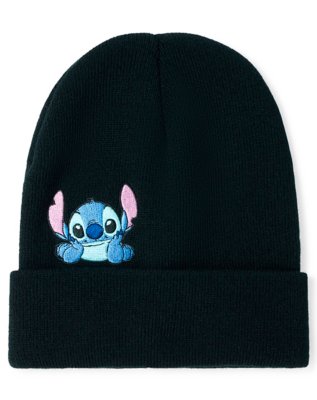 "Peeking Stitch Cuff Beanie - Lilo and Stitch"