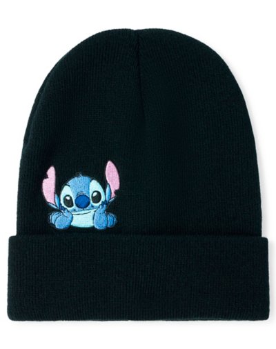 Peeking Stitch Cuff Beanie Hat - Lilo &amp; Stitch