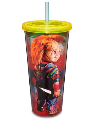 "Chucky Cup with Straw - 20 oz."