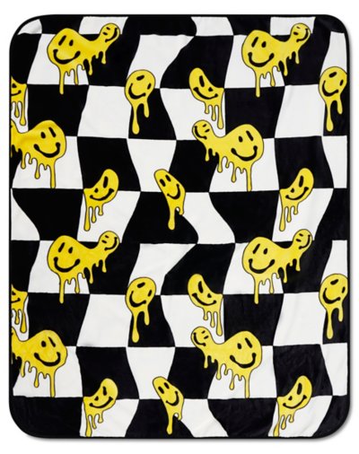 Drippy Smiles Fleece Blanket