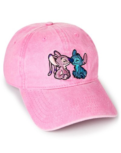 Pink Stitch and Angel Dad Hat - Lilo &amp; Stitch