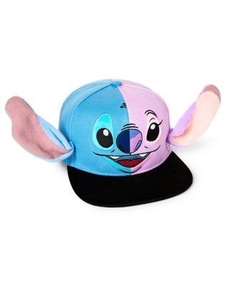 "Stitch and Angel 3D Snapback Hat - Lilo & Stitch"