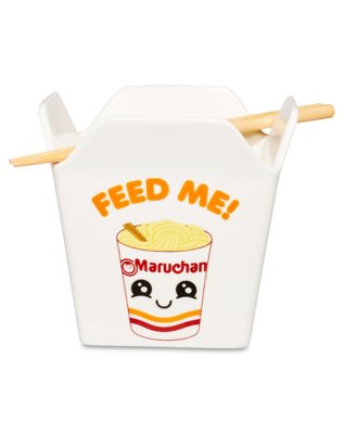 "Maruchan Feed Me Takeout Carton Bowl with Chopsticks - 14 oz."