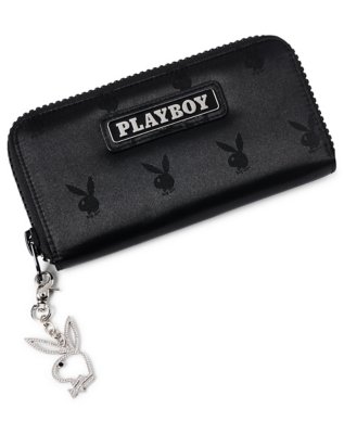 "Black Playboy Jacquard Wallet - Playboy"