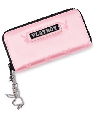 "Pink Playboy Jacquard Wallet - Playboy"