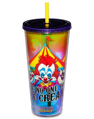 "Killer Klowns from Outer Space Cup with Straw - 20 oz."