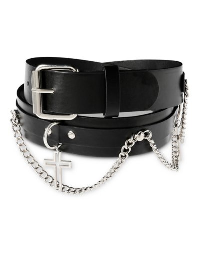 Hanging Cross Chain Belt