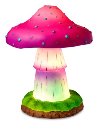 "Magic Mushroom LED Light-Up Figure"