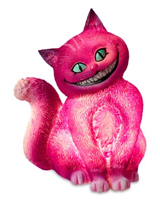 "Cheshire Cat LED Light-Up Figure"