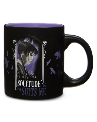 "Wednesday Solitude Suits Me Coffee Mug - 20 oz."