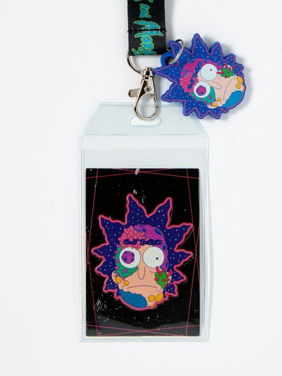 Psychedelic Rick Lanyard - Rick and Morty