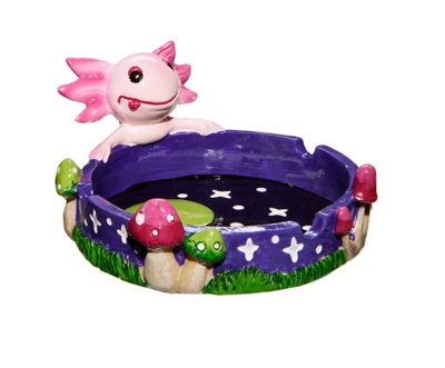 "Axolotl Molded Ashtray"