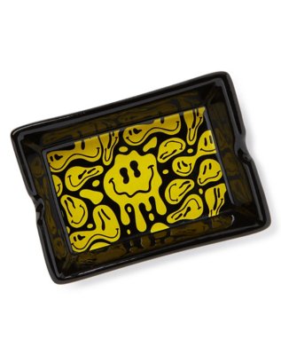 "Melting Smiley Face Ashtray"